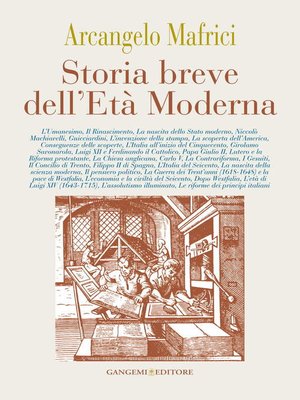 cover image of Storia breve dell'Età Moderna